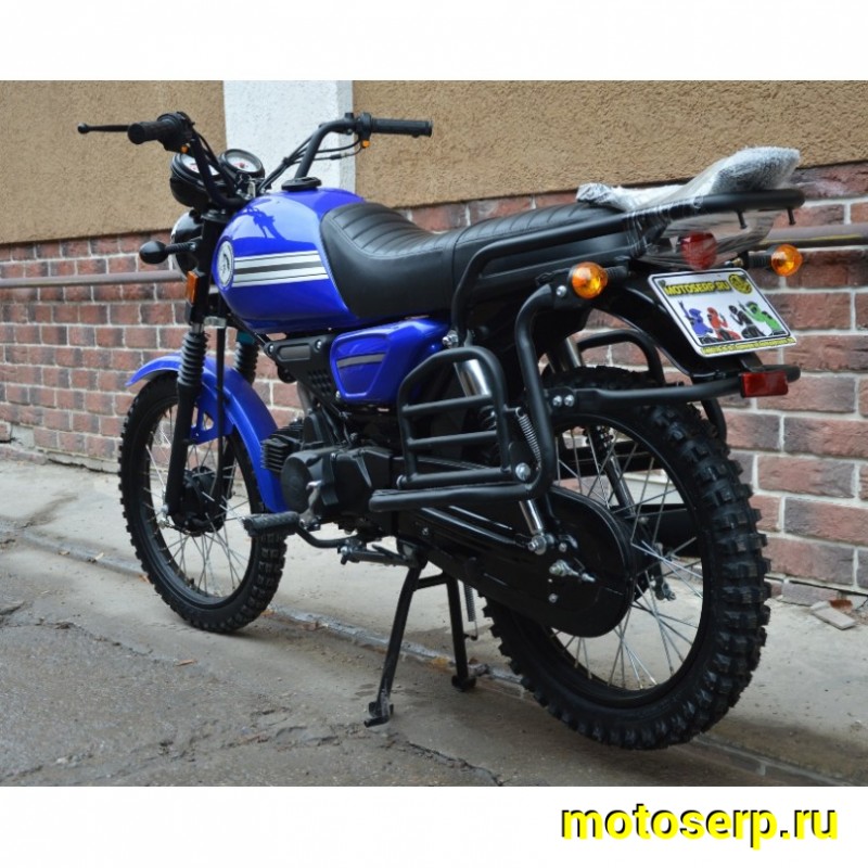 Купить  Мопед MM COLT (DRUM) (Кольт-50) 50сс 4Т, в стиле Каферейсер на внедорожн. резине, колеса 18/17", Бар/Бар. (шт) 01100 (MM 76976 купить с доставкой по Москве и России, цена, технические характеристики, комплектация фото  - motoserp.ru