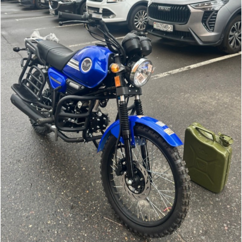 Купить  Мопед MM COLT (DRUM) (Кольт-50) 50сс 4Т, в стиле Каферейсер на внедорожн. резине, колеса 18/17", Бар/Бар. (шт) 01100 (MM 76976 купить с доставкой по Москве и России, цена, технические характеристики, комплектация фото  - motoserp.ru