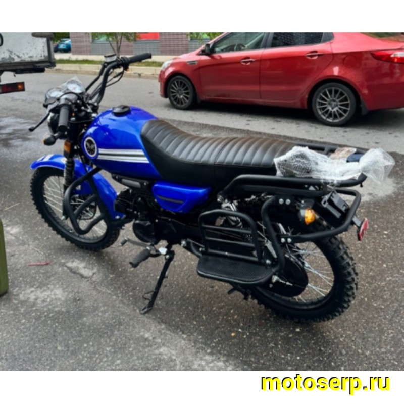 Купить  Мопед MM COLT (DRUM) (Кольт-50) 50сс 4Т, в стиле Каферейсер на внедорожн. резине, колеса 18/17", Бар/Бар. (шт) 01100 (MM 76976 купить с доставкой по Москве и России, цена, технические характеристики, комплектация фото  - motoserp.ru