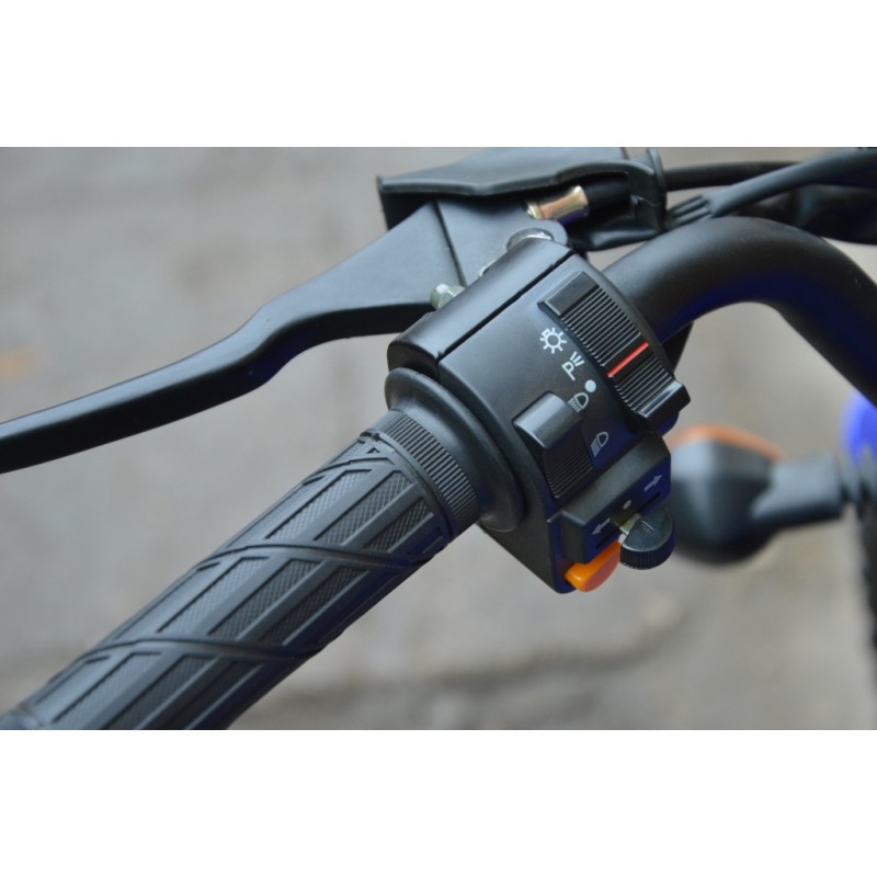 Купить  Мопед MM COLT (DRUM) (Кольт-50) 50сс 4Т, в стиле Каферейсер на внедорожн. резине, колеса 18/17", Бар/Бар. (шт) 01100 (MM 76976 купить с доставкой по Москве и России, цена, технические характеристики, комплектация фото  - motoserp.ru