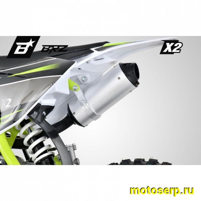 Купить  ====Питбайк BRZ X2 (спортинв), 110cc, 14/12, 4Т, возд. охлажд.,диск/диск, (шт) купить с доставкой по Москве и России, цена, технические характеристики, комплектация фото  - motoserp.ru
