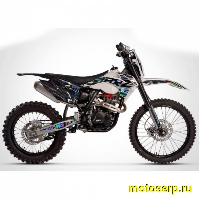 Купить  ====Мотоцикл Кросс/Эндуро BRZ X5 LITE 250 White (спортинв), 21/18, 250cc, 172FMM, 4T, возд. охлажд.,диск/диск, (зал) (шт) купить с доставкой по Москве и России, цена, технические характеристики, комплектация фото  - motoserp.ru