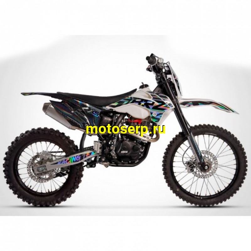Купить  ====Мотоцикл Кросс/Эндуро BRZ X5 LITE 250 White (спортинв), 21/18, 250cc, 172FMM, 4T, возд. охлажд.,диск/диск, (зал) (шт) купить с доставкой по Москве и России, цена, технические характеристики, комплектация фото  - motoserp.ru