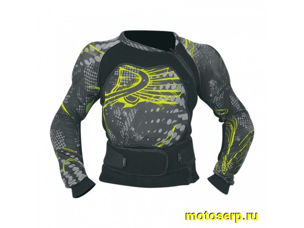 Купить  Защита тела (черепаха) HIZER AT-3517 L серый/желтый (шт) ( купить с доставкой по Москве и России, цена, технические характеристики, комплектация фото  - motoserp.ru