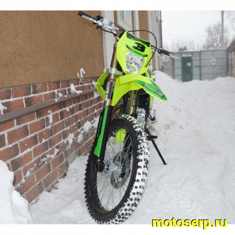 Купить  ====Мотоцикл Кросс/Эндуро Motoland XR 250 LITE (спортинв), Зеленый 21/18, 165FMM, 250сс, диск (шт) (ML 15321 купить с доставкой по Москве и России, цена, технические характеристики, комплектация фото  - motoserp.ru