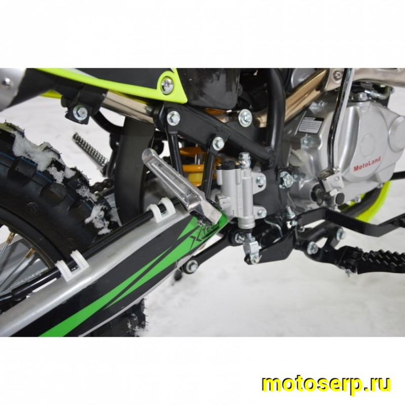 Купить  ====Мотоцикл Кросс/Эндуро Motoland XR 250 LITE (спортинв), Зеленый 21/18, 165FMM, 250сс, диск (шт) (ML 15321 купить с доставкой по Москве и России, цена, технические характеристики, комплектация фото  - motoserp.ru