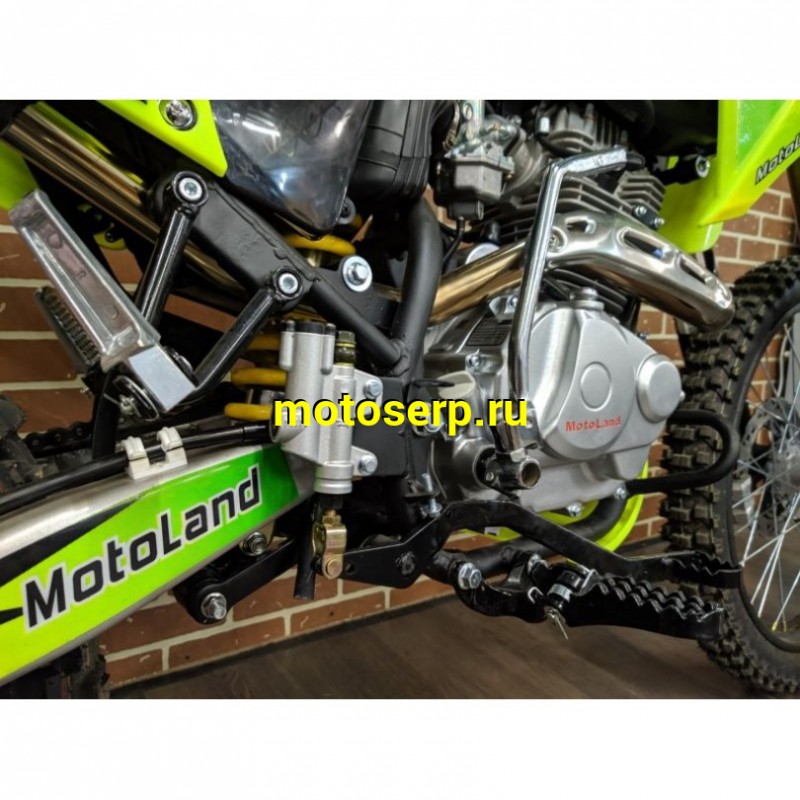 Купить  ====Мотоцикл Кросс/Эндуро Motoland XR 250 LITE (спортинв), Зеленый 21/18, 165FMM, 250сс, диск (шт) (ML 15321 купить с доставкой по Москве и России, цена, технические характеристики, комплектация фото  - motoserp.ru