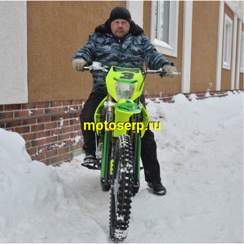 Купить  ====Мотоцикл Кросс/Эндуро Motoland XR 250 LITE (спортинв), Зеленый 21/18, 165FMM, 250сс, диск (шт) (ML 15321 купить с доставкой по Москве и России, цена, технические характеристики, комплектация фото  - motoserp.ru
