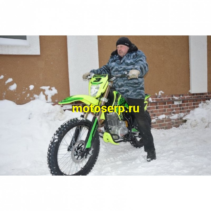 Купить  ====Мотоцикл Кросс/Эндуро Motoland XR 250 LITE (спортинв), Зеленый 21/18, 165FMM, 250сс, диск (шт) (ML 15321 купить с доставкой по Москве и России, цена, технические характеристики, комплектация фото  - motoserp.ru