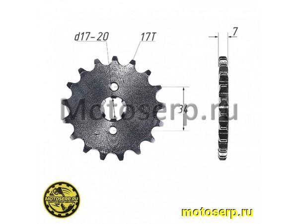 Купить  Звезда ведущая (428-17) 156-164FML (125-250cc) (шт) (SM 687-6946 купить с доставкой по Москве и России, цена, технические характеристики, комплектация фото  - motoserp.ru