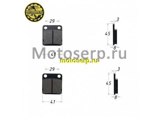 Купить  Колодки тормозные диск  Honda DIO, TACT (пер) TTR125, BSE125 (зад), Kayo TOR, 400/800Hisun и др (комп) (SM 151-1110 купить с доставкой по Москве и России, цена, технические характеристики, комплектация фото  - motoserp.ru