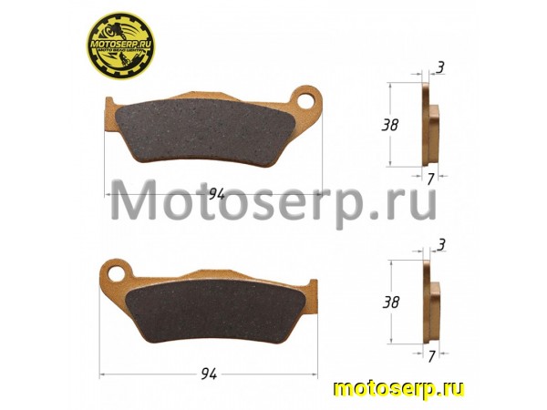 Купить  Колодки тормозные диск FA 181 SM-PARTS OFF-ROAD,  аналог EBC FA181HH,  VD-947 (пар) (Кокурин (фото купить с доставкой по Москве и России, цена, технические характеристики, комплектация фото  - motoserp.ru
