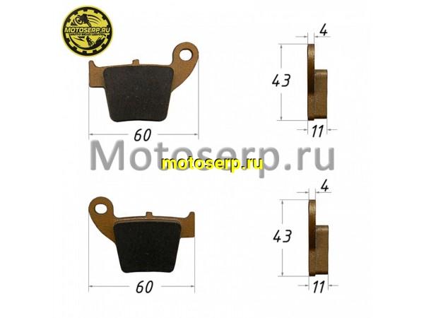 Купить  Колодки тормозные диск FA 346 SM-PARTS OFF-ROAD,  аналог EBC FA346,  VD-168 (шт) (SM 151-7907 купить с доставкой по Москве и России, цена, технические характеристики, комплектация фото  - motoserp.ru