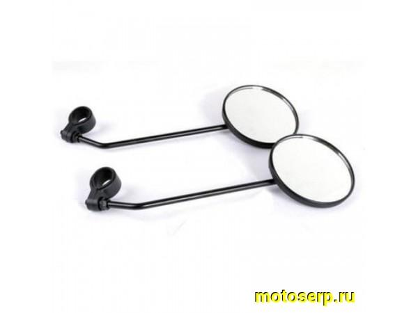 Купить  Зеркало круглое JY-111 Вело (пара)  (ML 4079 (Золотник 3236008 купить с доставкой по Москве и России, цена, технические характеристики, комплектация фото  - motoserp.ru