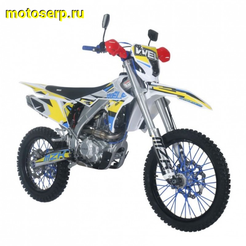 Купить  ====Мотоцикл Кросс/Эндуро WELS МZK250  21/18 (спортинв), 21/18, 250сс, 4Т., воз. охл., диск/диск  (шт) купить с доставкой по Москве и России, цена, технические характеристики, комплектация фото  - motoserp.ru