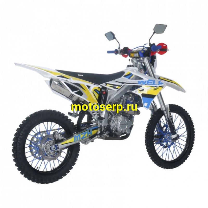Купить  ====Мотоцикл Кросс/Эндуро WELS МZK250  21/18 (спортинв), 21/18, 250сс, 4Т., воз. охл., диск/диск  (шт) купить с доставкой по Москве и России, цена, технические характеристики, комплектация фото  - motoserp.ru
