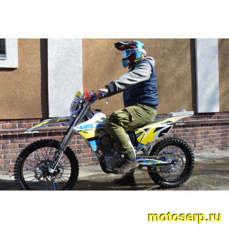 Купить  ====Мотоцикл Кросс/Эндуро WELS МZK250  21/18 (спортинв), 21/18, 250сс, 4Т., воз. охл., диск/диск  (шт) купить с доставкой по Москве и России, цена, технические характеристики, комплектация фото  - motoserp.ru