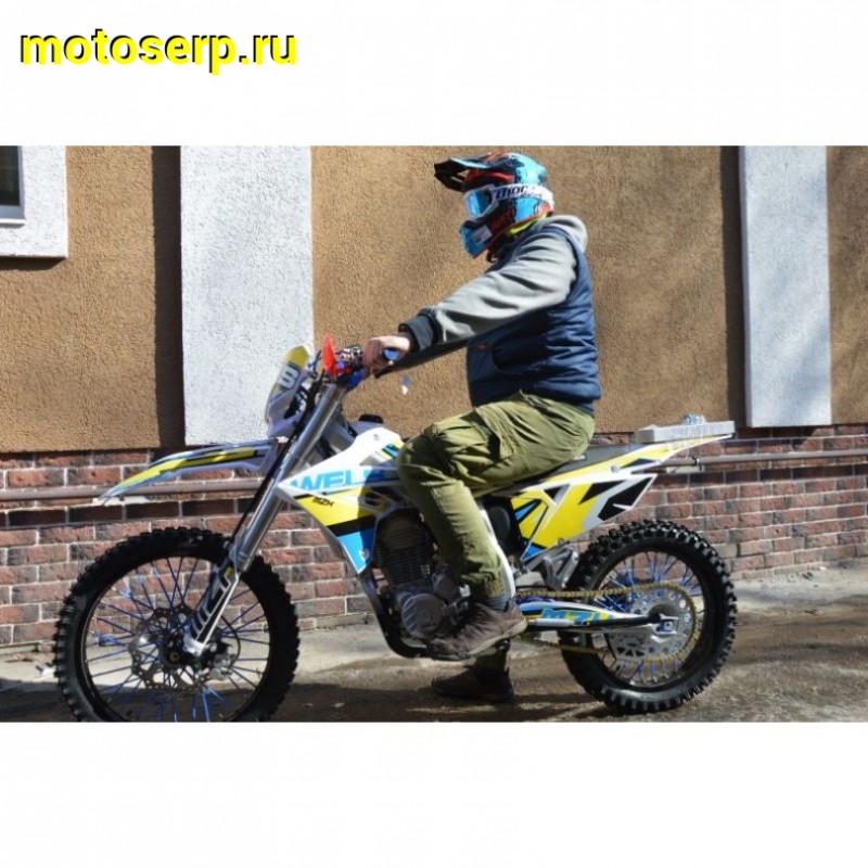 Купить  ====Мотоцикл Кросс/Эндуро WELS МZK250  21/18 (спортинв), 21/18, 250сс, 4Т., воз. охл., диск/диск  (шт) купить с доставкой по Москве и России, цена, технические характеристики, комплектация фото  - motoserp.ru