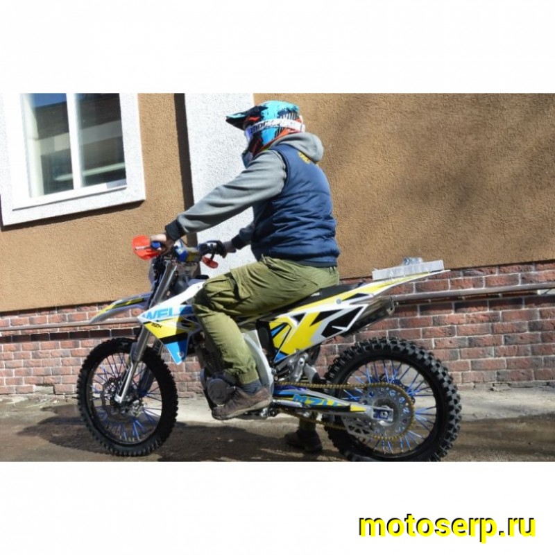 Купить  ====Мотоцикл Кросс/Эндуро WELS МZK250  21/18 (спортинв), 21/18, 250сс, 4Т., воз. охл., диск/диск  (шт) купить с доставкой по Москве и России, цена, технические характеристики, комплектация фото  - motoserp.ru