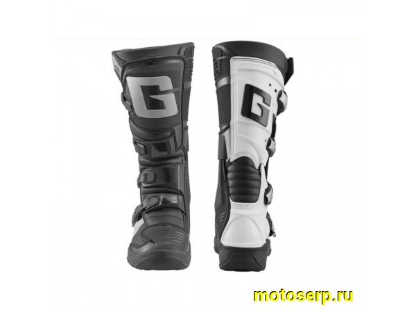 Купить  Мотоботы кросс. GAERNE GX-1 EVO (защ. голени), белый/черный р-р 43" (Ч/З) (пар) (GAERNE 2193-031 купить с доставкой по Москве и России, цена, технические характеристики, комплектация фото  - motoserp.ru