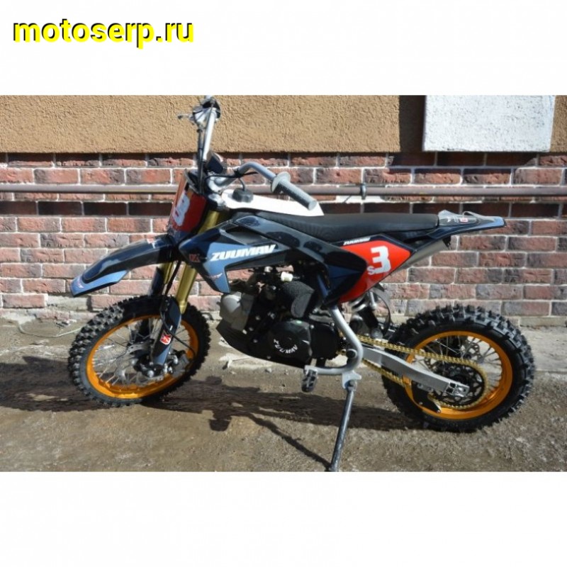 Купить  ====Питбайк ZUUMAV FX S3 (спортинв), 12/14, 4Т, 110cc, автомат , возд. охлажд.,карбюр.,диск/диск. (шт) (ZUUMAV купить с доставкой по Москве и России, цена, технические характеристики, комплектация фото  - motoserp.ru