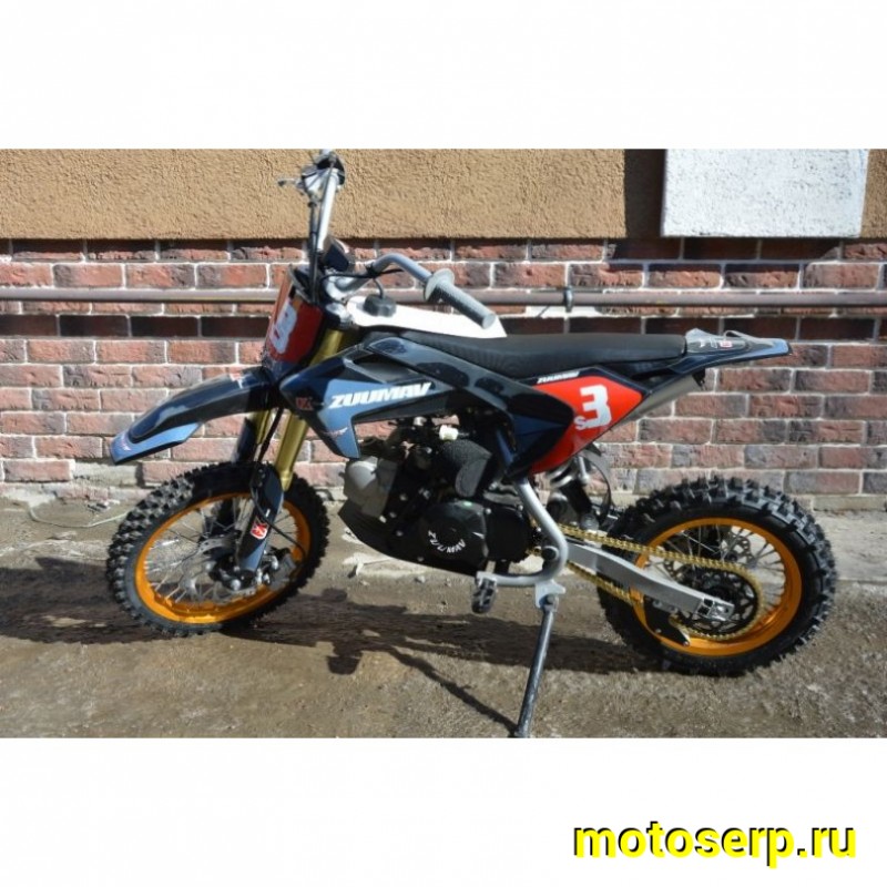 Купить  ====Питбайк ZUUMAV FX S3 (спортинв), 12/14, 4Т, 110cc, автомат , возд. охлажд.,карбюр.,диск/диск. (шт) (ZUUMAV купить с доставкой по Москве и России, цена, технические характеристики, комплектация фото  - motoserp.ru