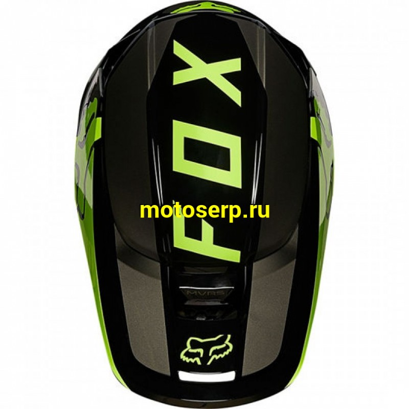 Купить  ====Шлем Кросс Fox V1 Revn Youth Helmet Yellow YM (25876-130-YM) (шт) (0 купить с доставкой по Москве и России, цена, технические характеристики, комплектация фото  - motoserp.ru