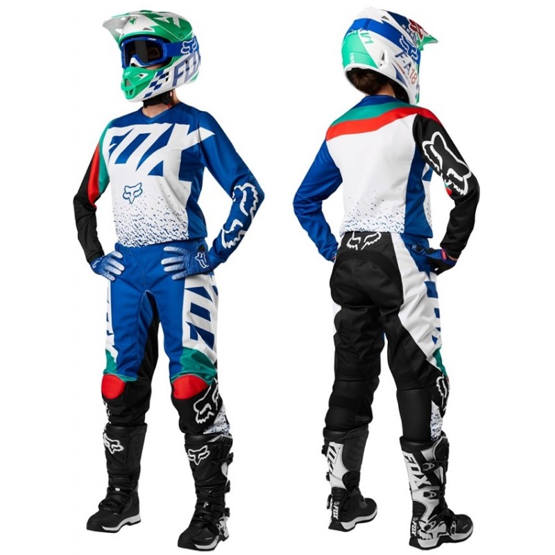 Купить  Штаны для мотокросса Fox 180 Womens Pant (2018) Blue W10  (19439-002-10) (шт) (Fox Н48951 купить с доставкой по Москве и России, цена, технические характеристики, комплектация фото  - motoserp.ru