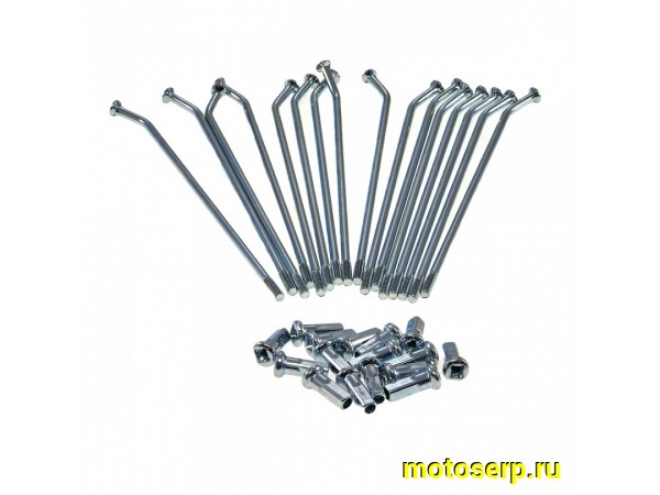 Купить  Спицы переднего колеса 14" KAYO и др. (3.4x153мм) (16шт) (комп) (SM 196-2381 купить с доставкой по Москве и России, цена, технические характеристики, комплектация фото  - motoserp.ru