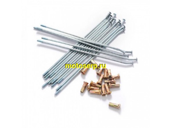 Купить  Спицы заднего колеса 19" KAYO (4x208мм) внешние, (аллюминиевый обод) (18шт) (комп) (SM 196-9969 купить с доставкой по Москве и России, цена, технические характеристики, комплектация фото  - motoserp.ru