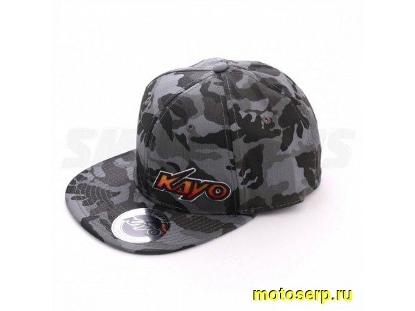 Купить  Бейсболка KAYO (камуфляж/черная/серая) (шт)  (SM 817-4233 купить с доставкой по Москве и России, цена, технические характеристики, комплектация фото  - motoserp.ru