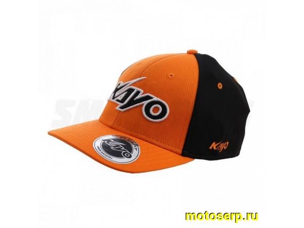 Купить  Бейсболка KAYO (оранжевая/черная) (шт)  (SM 817-1348 купить с доставкой по Москве и России, цена, технические характеристики, комплектация фото  - motoserp.ru