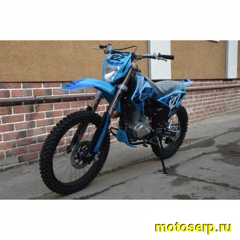 Купить  ====Мотоцикл Кросс/Эндуро Motoland XR 250 LITE (2023) (спортинв), синий 21/18, 165FMM, 250сс, диск (шт) (ML 15322 купить с доставкой по Москве и России, цена, технические характеристики, комплектация фото  - motoserp.ru