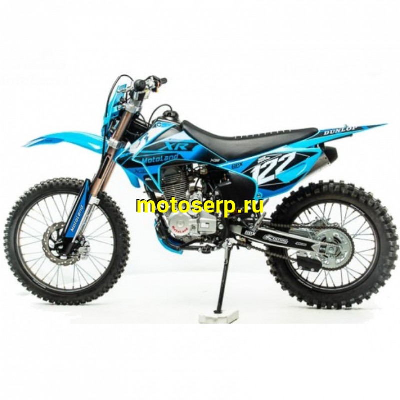 Купить  ====Мотоцикл Кросс/Эндуро Motoland XR 250 LITE (2023) (спортинв), синий 21/18, 165FMM, 250сс, диск (шт) (ML 15322 купить с доставкой по Москве и России, цена, технические характеристики, комплектация фото  - motoserp.ru