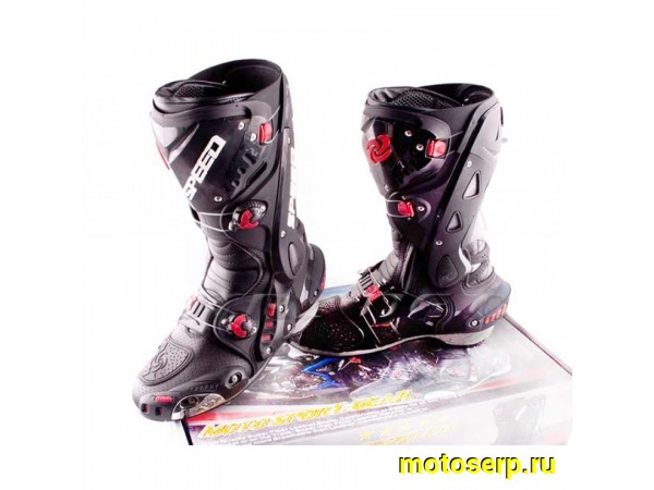 Купить  Мотоботы спорт. PROBIKER (mod:1003) (защ. голени) р-р 42" (пар) (0 купить с доставкой по Москве и России, цена, технические характеристики, комплектация фото  - motoserp.ru