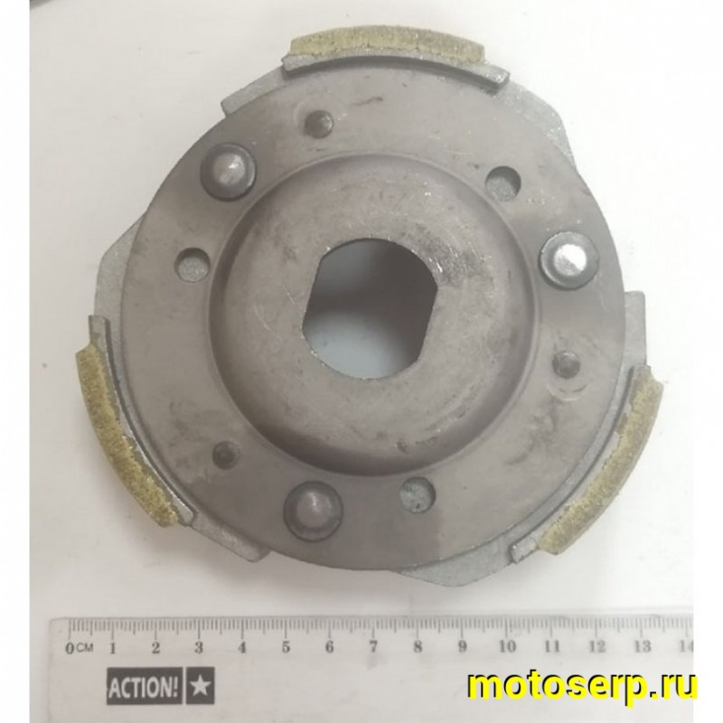 Купить  Сцепление (плата с колодками) центробежное, 152QMI,157QMJ,161QMK, ATV150 (D-122mm) (шт) (AVANTIS 15534 (TATA 10060230 (MOTO-SKUTER 6194 (ANKON 030587 купить с доставкой по Москве и России, цена, технические характеристики, комплектация фото  - motoserp.ru