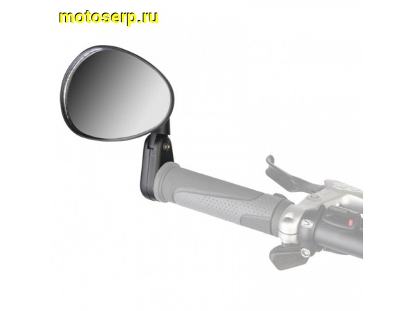 Купить  Зеркало габаритное DX-222SB прямоугольное вместо заглушки руля Вело (шт) (Велом 220004 купить с доставкой по Москве и России, цена, технические характеристики, комплектация фото  - motoserp.ru