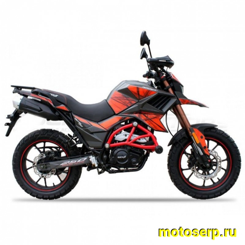Купить  ====Мотоцикл Dakar S2 250 ПТС,17"/17", 4Т, 250сс,двиг.166FMM LONCIN RE250 6КПП с балан; литые колеса; дорожн. резин: диск/диск С КОФРОМ! (шт) купить с доставкой по Москве и России, цена, технические характеристики, комплектация фото  - motoserp.ru
