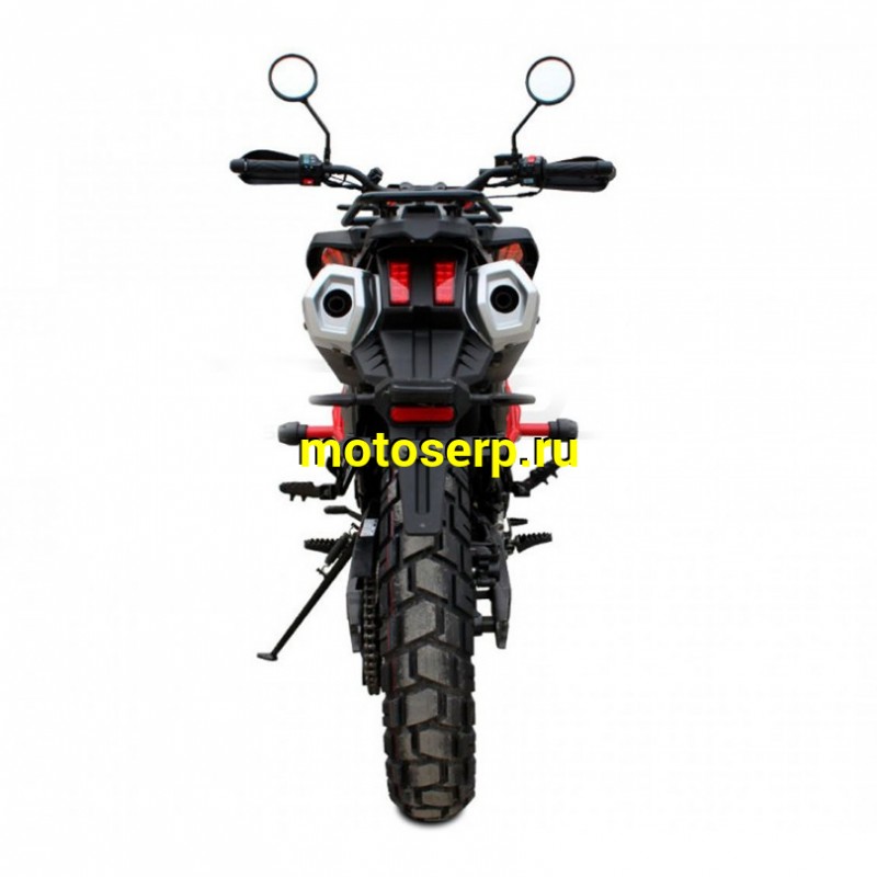 Купить  Мотоцикл внедорожный Dakar S2 250 ПТС,17"/17", 4Т, 250сс,двиг.166FMM LONCIN RE250 6КПП с балан; литые колеса; дорожн. резин: диск/диск С КОФРОМ! (шт) купить с доставкой по Москве и России, цена, технические характеристики, комплектация фото  - motoserp.ru