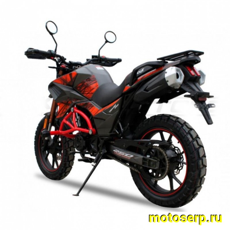 Купить  ====Мотоцикл Dakar S2 250 ПТС,17"/17", 4Т, 250сс,двиг.166FMM LONCIN RE250 6КПП с балан; литые колеса; дорожн. резин: диск/диск С КОФРОМ! (шт) купить с доставкой по Москве и России, цена, технические характеристики, комплектация фото  - motoserp.ru