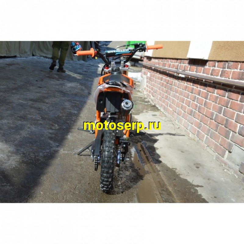 Купить  ====Питбайк Motoland CRF 10 (спортинв), 70сс, 4Т, оранжевый, .возд.охл., АВТОМАТ, эл-стартер, диск/диск ,12"/10" (шт) (ML 15304 купить с доставкой по Москве и России, цена, технические характеристики, комплектация фото  - motoserp.ru