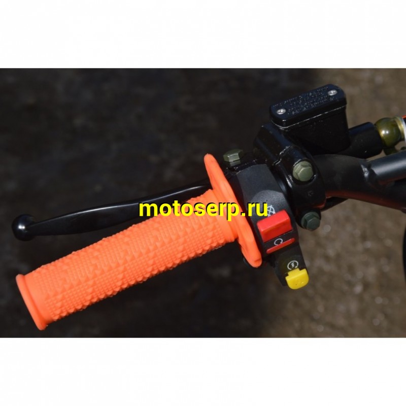 Купить  ====Питбайк Motoland CRF 10 (спортинв), 70сс, 4Т, оранжевый, .возд.охл., АВТОМАТ, эл-стартер, диск/диск ,12"/10" (шт) (ML 15304 купить с доставкой по Москве и России, цена, технические характеристики, комплектация фото  - motoserp.ru