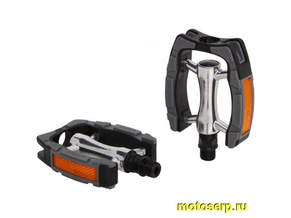 Купить  Педали М14 алюминиевые тип МТВ Wellgo "C098" прорезиненные Вело (пар) (R5 C098 купить с доставкой по Москве и России, цена, технические характеристики, комплектация фото  - motoserp.ru