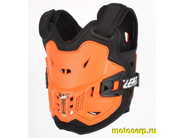Купить  Защита тела (жилет защитный) Leatt Chest Protector 2.5 Kids OS  Orange/Black (5016100600) (Детский) (Модель 2021г) (шт) (0 купить с доставкой по Москве и России, цена, технические характеристики, комплектация фото  - motoserp.ru