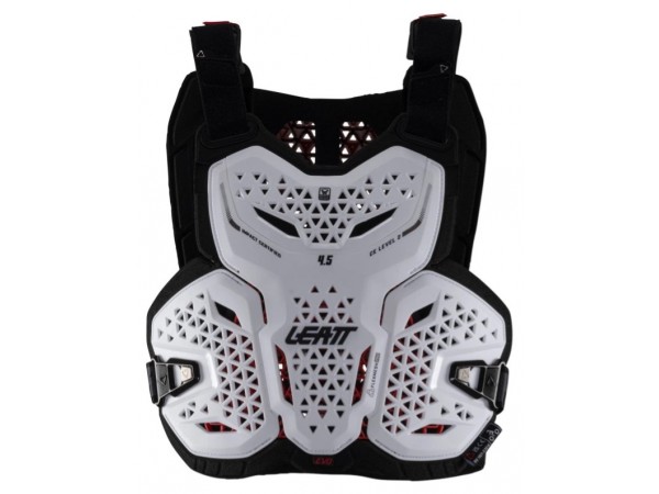 Купить  Защита тела (жилет защитный) Leatt Chest Protector 4.5 Evo White (S/M) 2026 (шт) (Fox УТ-5025202400 купить с доставкой по Москве и России, цена, технические характеристики, комплектация фото  - motoserp.ru