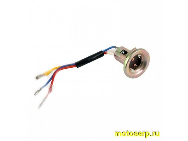 Купить  Патрон лампы фары   BA20D   (mod:2)   "FLASH-249"   (шт) (MT O-726 купить с доставкой по Москве и России, цена, технические характеристики, комплектация фото  - motoserp.ru