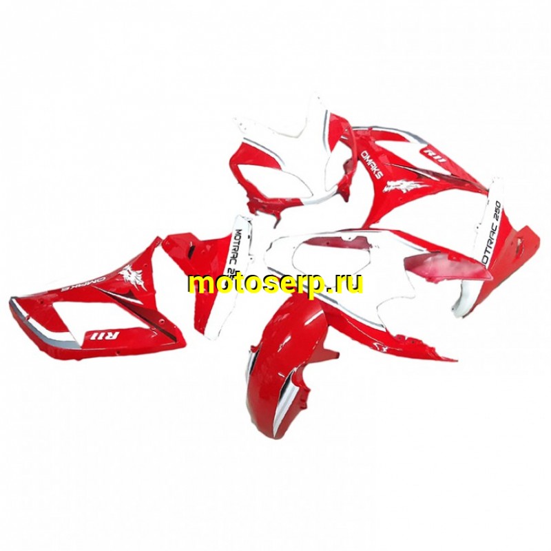 Купить  Пластик комплект Falcon speedfire 250,  MOTRAC 250cc (красный) (шт) (0 купить с доставкой по Москве и России, цена, технические характеристики, комплектация фото  - motoserp.ru