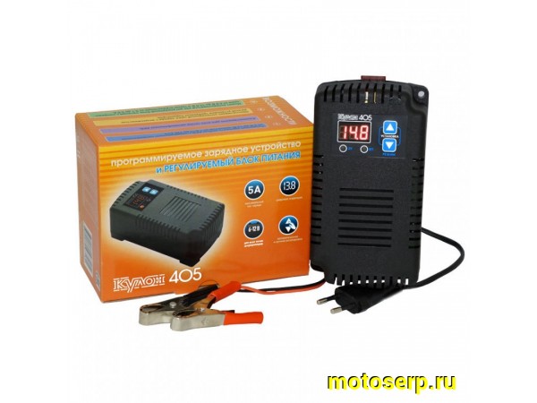 Купить  Зарядное устройство Кулон-405 (6-12в 1.0 -120 А/ч., блок питания) (MM 21314 купить с доставкой по Москве и России, цена, технические характеристики, комплектация фото  - motoserp.ru