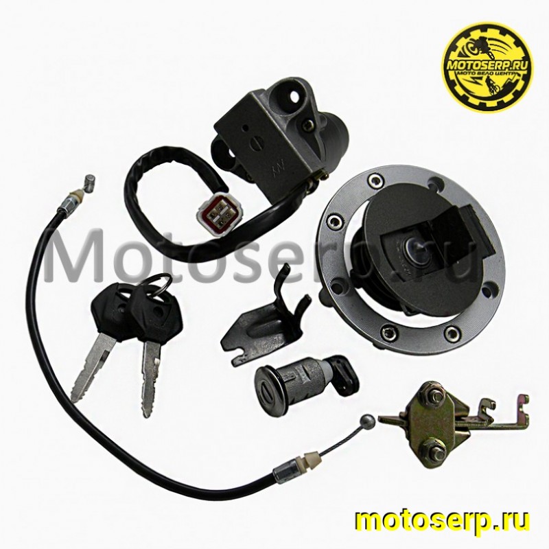 Купить  Замок зажигания (комплект замков) Motrak R12 /N10 /R15 250сс (комп) (0 купить с доставкой по Москве и России, цена, технические характеристики, комплектация фото  - motoserp.ru
