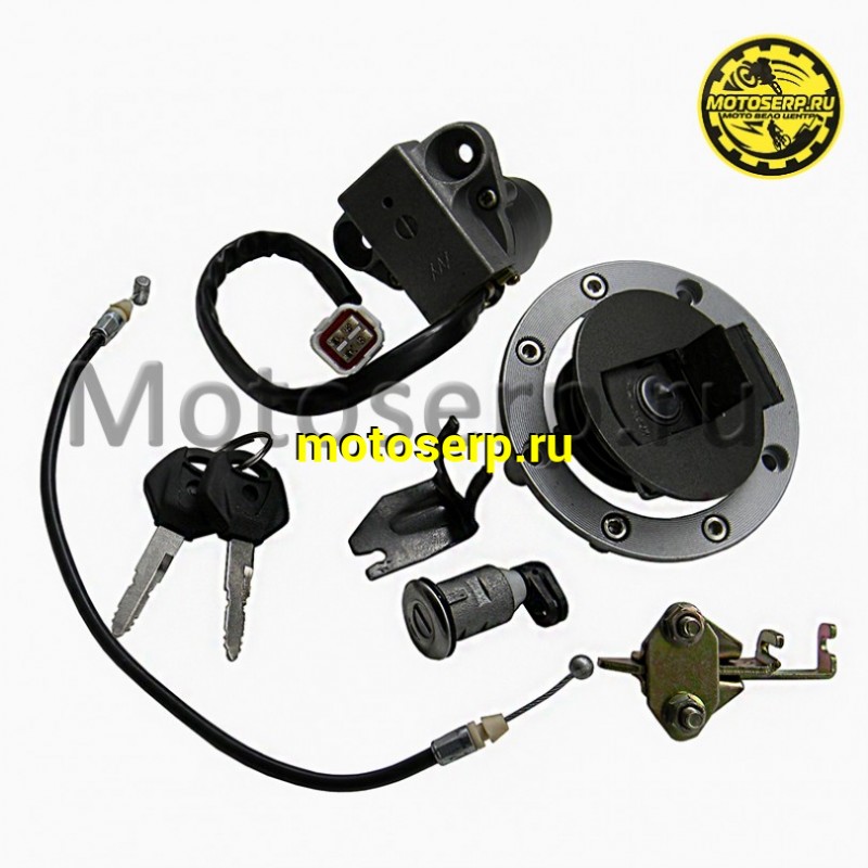 Купить  Замок зажигания (комплект замков) Motrak R12 /N10 /R15 250сс (комп) (0 купить с доставкой по Москве и России, цена, технические характеристики, комплектация фото  - motoserp.ru